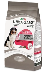Unica Classe Adult All Breeds High Energy (Говядина)